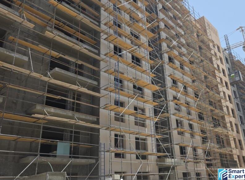 SEBC residential high-rise façade works under construction